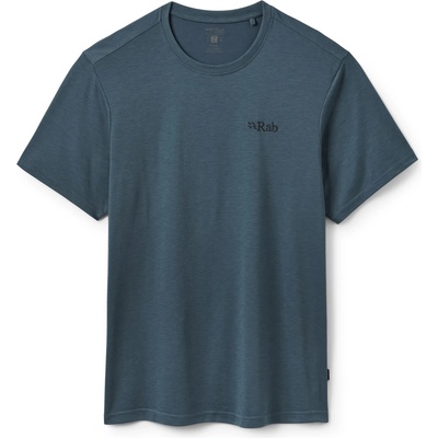 Rab Мъжка спортна тениска Rab Crimp Logo Tee Sport shirt - Orion Blue (216-7515-0213)