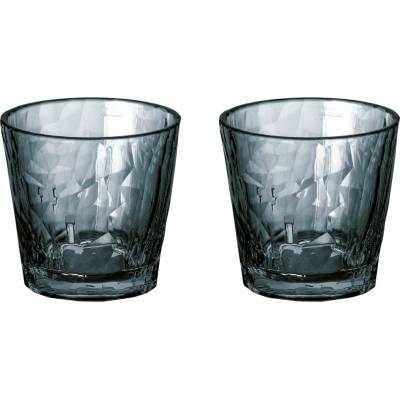 Koziol Superglas CLUB No. 22 sada pohárov sivá 250 ml