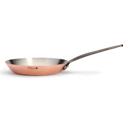 de Buyer Měděná pánev PRIMA MATERA 32cm tmavá rukojeť