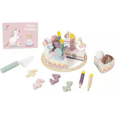 Tooky Toy Tooky Toy: Дървена торта за рожден ден (TP541)