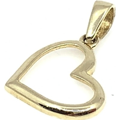 Diante Zlatý přívěsek srdíčko 59634324