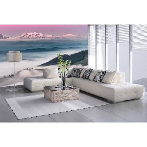 DIMEX ART Самозалепваща се флизелинова фототапета пейзаж в мъглата 375 x 250 см