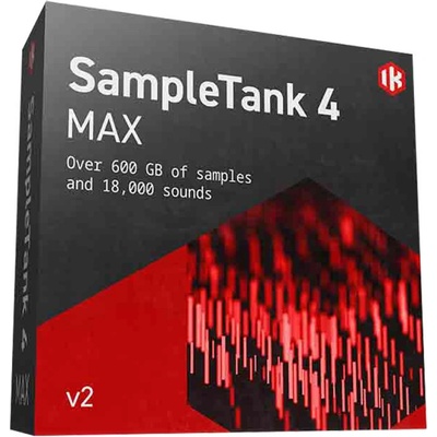 IK Multimedia SampleTank 4 Max 1 zařízení Lifetime Windows Mac Elektronická licence