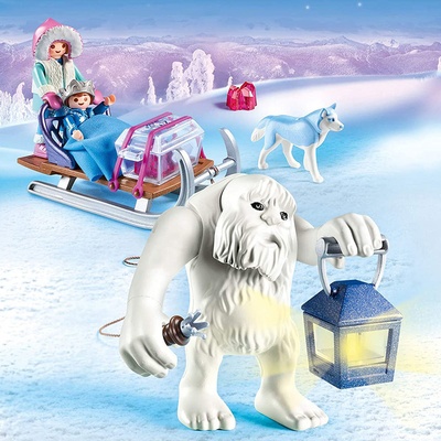 Playmobil 9473 Sněžný muž a sáně