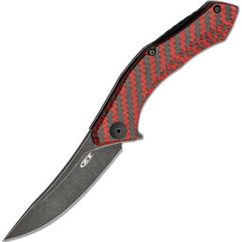 Zero Tolerance Factory Special Series 0460 Red Carbon Sinkevich Flipper