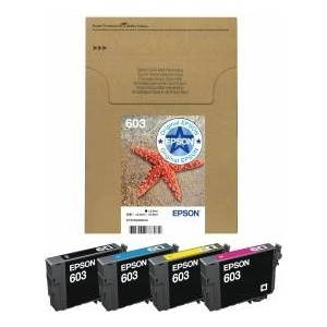 Epson Original 603 Tinte Seestern Multipack 4-farbig Standard - C13T03U64510