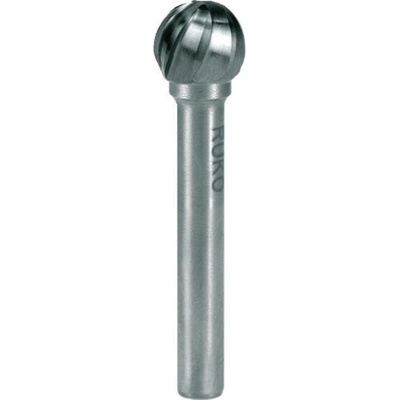 Fréza karbidová koule tvar D 12-6mm ALU