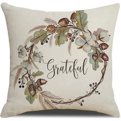 Textilomanie GRATEFUL béžová 45 x 45 cm