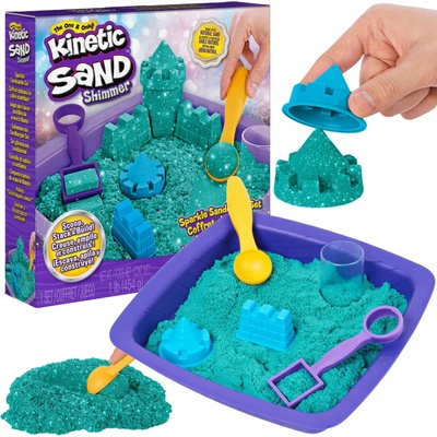Spin Master Kinetic Sand modrá písek 0,9 kg – Sleviste.cz