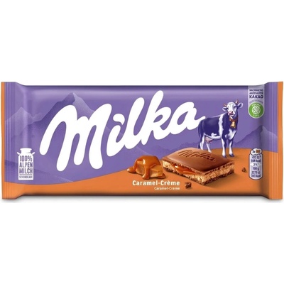 Milka Caramel s krémovou náplní 100 g