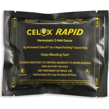 CELOX RAPID - hemostatická gáza 1,5 m