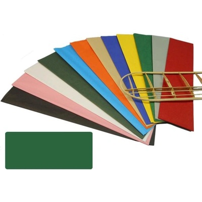 Krick Modelltechnik Крик покривна хартия зелена 18g/m2 51x76cm (2)