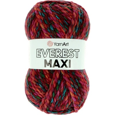 YarnArt Everest Maxi 8026 červeno modrá