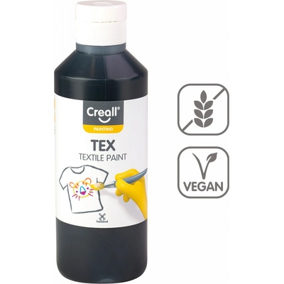Creall Tex textilní barva 250 ml černá