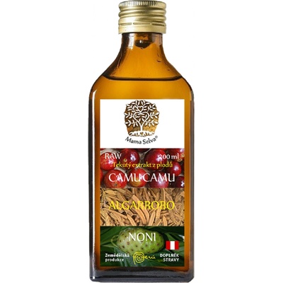Mama Selva Raw Noni Camu camu Algarobina 200 ml