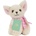 Studio Pets Плюшена играчка Studio Pets - Чихуахуа Пинки с куфарче, паспорт и стикери, 8 cm (6525)