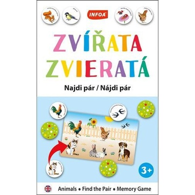 Zvířata/Zvieratá Najdi pár/Nájdi pár