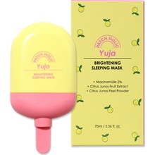 Patch Holic Rozjasňujúca nočná maska na tvár Yuja Brightening Sleeping Mask - 70 ml