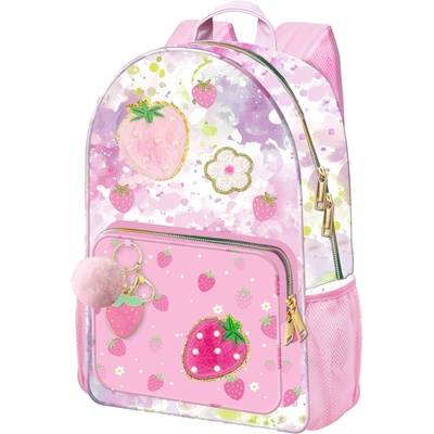 Dětský batoh Deluxe Strawberry – jahodový sen