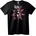 NOONEBRAND Тениска Slipknot Петолъчка Скелет - 3XL, Black