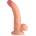 Pop Peckers 7.5" Dildo with Balls Light