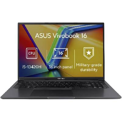 Asus Vivobook 16, X1605VA-MB1679W, čierny X1605VA-MB1679W