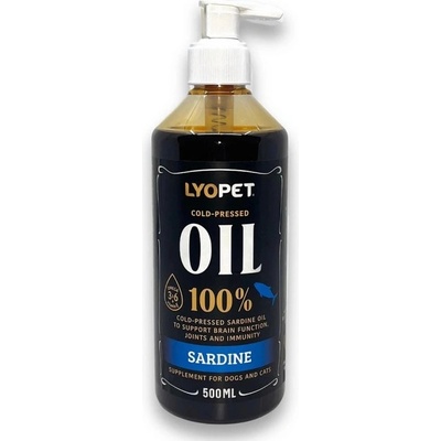 Lyopet 100% sardinkový olej 500 ml