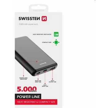Image 1 of SWISSTEN Power Line 5000 mAh