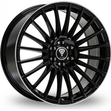 Axxion AX5 8x18 5x112 ET35 black polished lip