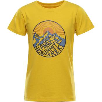 Alpine Pro Детска бързосъхнеща тениска ALPINE PRO REJO 2 лимонено жълта варианта pb ALPINE PRO | Zelen | Момчешки | 104/110