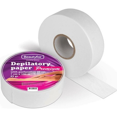 Beautyfor depilační papír v roli 85 g, 7 cm x 100 m