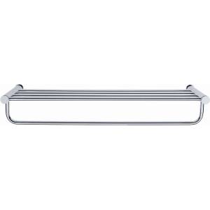 Duravit D-Code - Рафт с държач за кърпи, дължина 60 см, хром 0099251000 (0099251000)