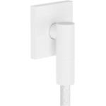 Hansgrohe FixFit Fine E - Стенна скоба, матово бяло 28883700 (28883700)