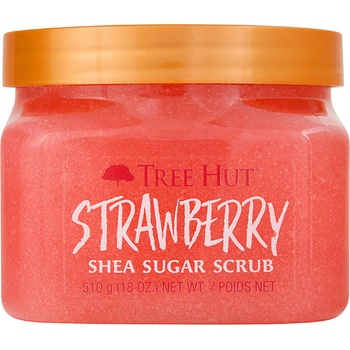 Tree Hut Sugar Scrub Strawberry Ексфолиант за тяло дамски 510gr