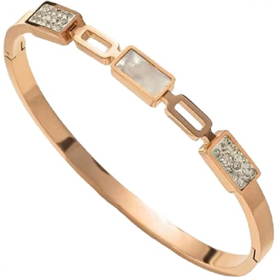 HARAHU Гривна ti-32612 - Златна / Розова kp32612 (ti-32612)