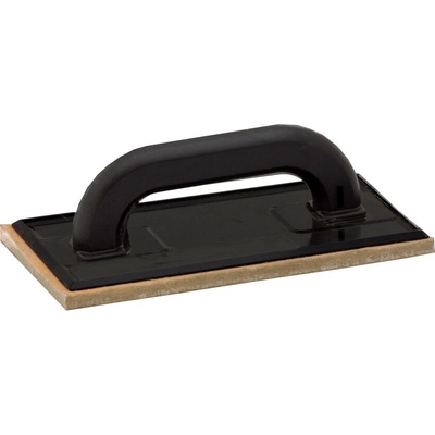 TOPTRADE hladítko ABS, odľahčené plátko, plsť biela, 250 x 130 x 8 mm