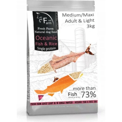 Fresh Farm Adult & Light Medium & Maxi Single Protein Oceanic Fish 3 kg
