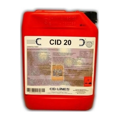 Cid 20 sol dezinfekcia stajní 10 l