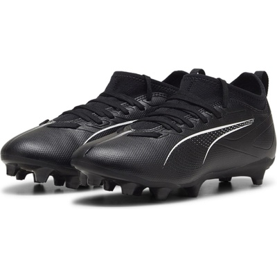 PUMA Юношески футболни бутонки Puma Ultra Match Firm Ground Football Boots Juniors - Black/White