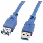 LANBERG USB 3.0 A to USB A Cable Lanberg CA-US3E-10CC-0018-B (1, 8 m)