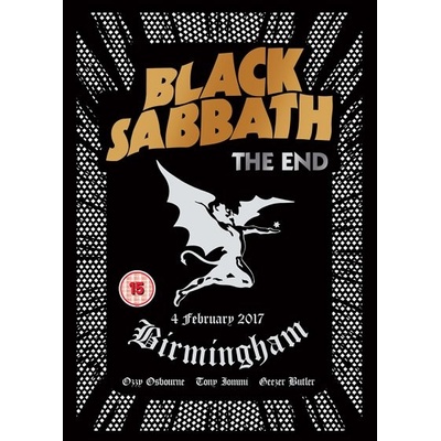 BLACK SABBATH: THE END DVD