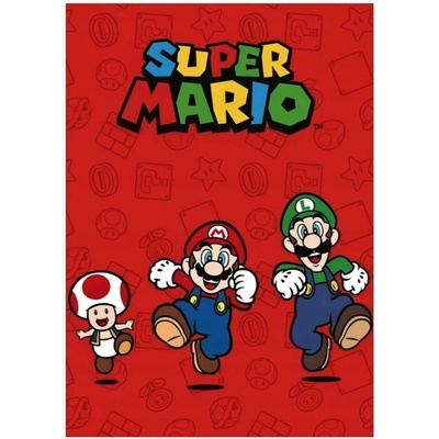 FARO Fleece deka Super Mario red