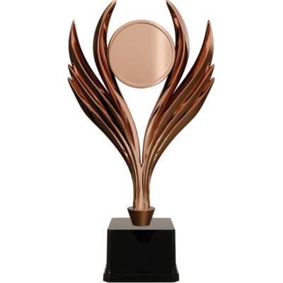 Pohár plastová bronzový Výška: 25 cm