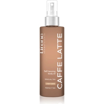 Lirene Perfect Tan автобронзиращо масло за тяло Caffe Latte 200ml
