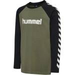 Hummel Тениска Hummel Kids Long-Sleeve T-Shirt - Dusty Olive