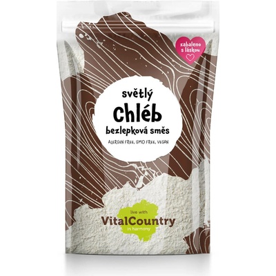 Vital Country Bezlepková směs na světlý chléb 0,5 kg