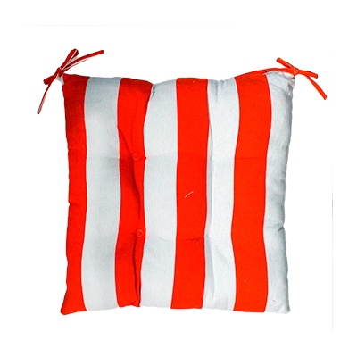 CN-Възглавница 45x45cm №243 ОРАНЖЕВО/БЯЛО РАЕ (5515) (0198807)