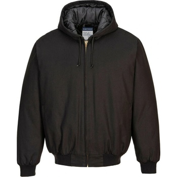 Portwest Bunda s kapucí DC801 Duck Quilt zateplená POR-DC801BKR4XL Černá