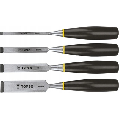 TOPEX Dláta 6-24 mm, sada 4 ks 09A310