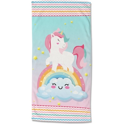 Good Morning Детска кадифена плажна кърпа 75x150 cm Sweety - Good Morning (33163.99.80)